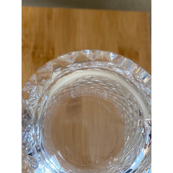 Waterford Alana Flat Tumblers 12 oz 4.5" H Set of 4 Vintage Signed - Picture 6 of 8